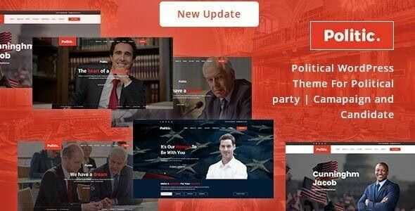 Politic Political WordPress Theme GPL