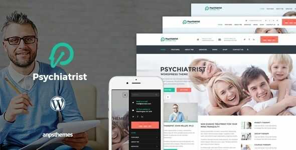 Psychiatrist WordPress Theme gpl