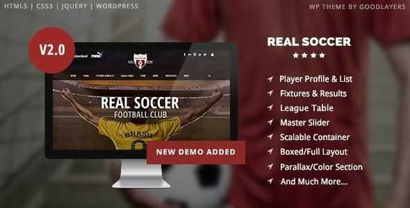 Real Soccer Theme GPL