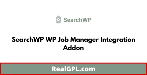 SearchWP WP Job Manager Integration Addon GPL