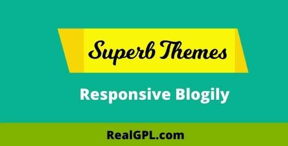 Superb Themes Responsive Blogily Theme GPL