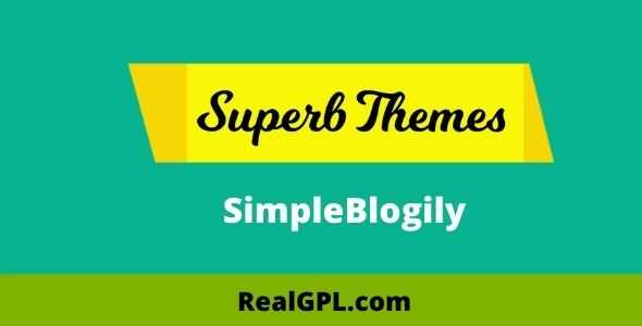 Superb Themes SimpleBlogily Theme GPL