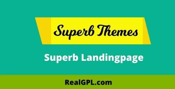 Superb Themes Superb Landingpage Theme GPL