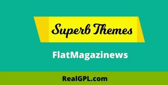 SuperbThemes FlatMagazinews Theme GPL