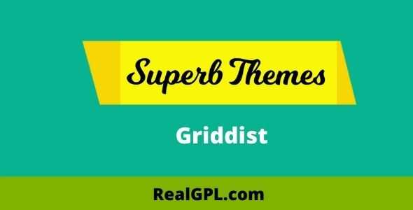 SuperbThemes Griddist Theme GPL