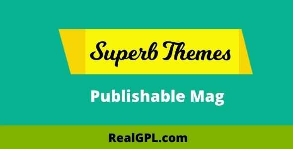 SuperbThemes Publishable Mag Theme GPL