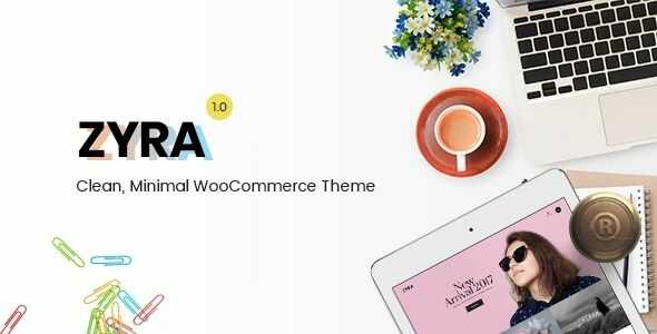 Zyra Clean Minimal WooCommerce Theme gpl