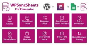 Elementor Pro Form Google Spreadsheet Addon gpl