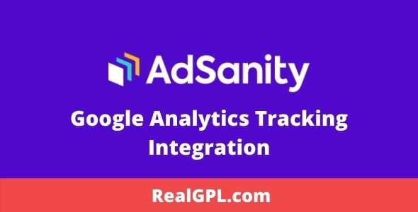 AdSanity Google Analytics Tracking Integration GPL