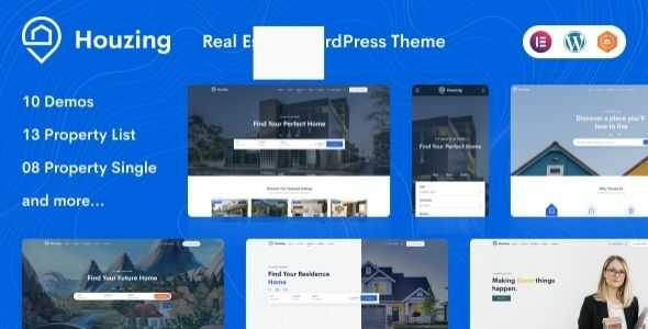 Houzing Real Estate WordPress Theme gpl