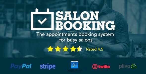 Salon Booking Wordpress Plugin gpl