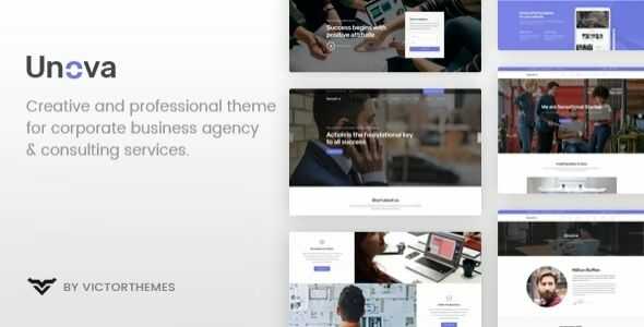 Unova Consulting WordPress Theme GPL