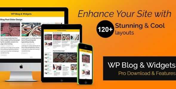 WP Blog and Widgets Pro GPL