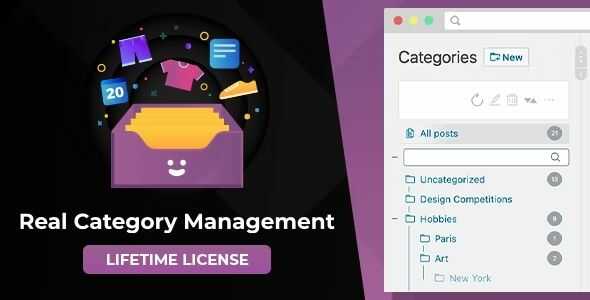 WordPress Real Category Management GPL
