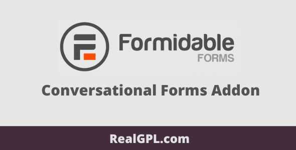 Formidable Forms Conversational Forms Addon GPL
