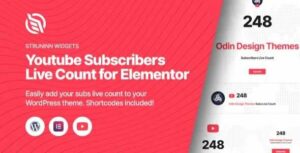Struninn Youtube Subscribers Live Count GPL