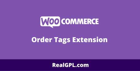 Woocommerce Order Tags Extension GPL
