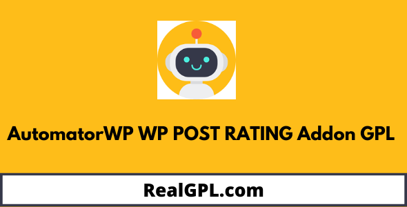 AutomatorWP WP POST RATING Addon GPL