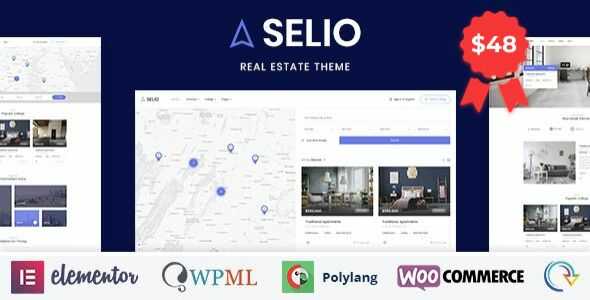 Selio Real Estate Directory Theme GPL