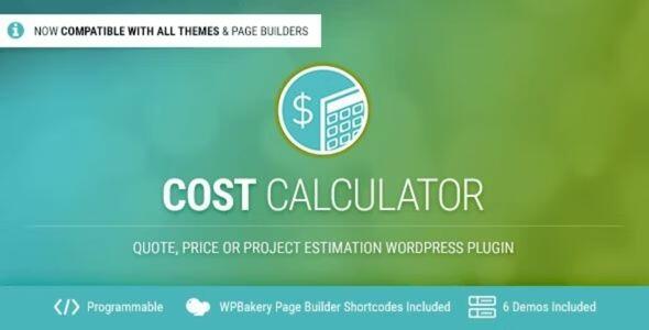 Cost Calculator WordPress Plugin GPL