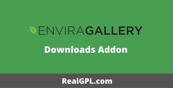 Envira Gallery Downloads Addon GPL