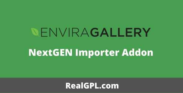 Envira Gallery NextGEN Importer Addon GPL