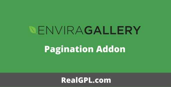 Envira Gallery Pagination Addon GPL