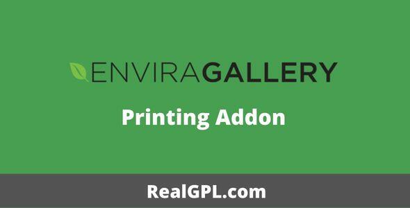 Envira Gallery Printing Addon GPL