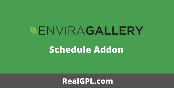 Envira Gallery Schedule Addon GPL