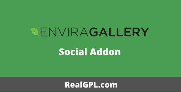 Envira Gallery Social Addon GPL