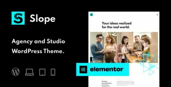 Slope Theme GPL – Agency & Studio WordPress Theme