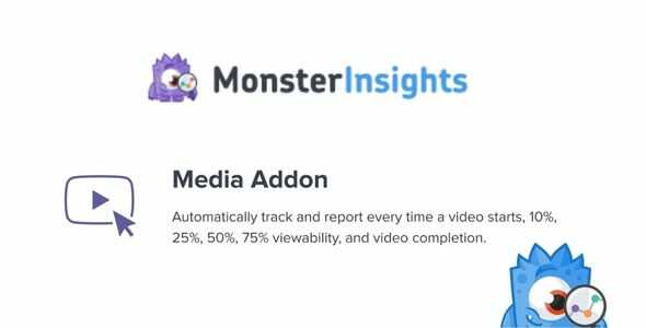 MonsterInsights Media Tracking Addon GPL
