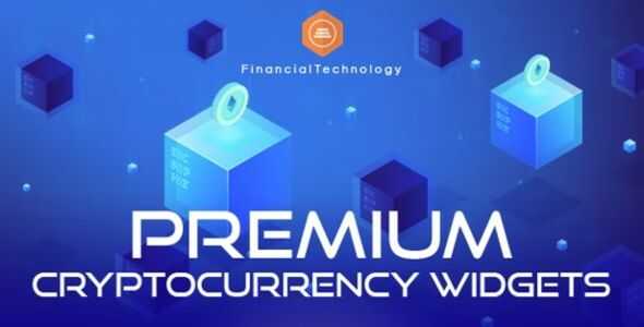 Premium Cryptocurrency Widgets GPL