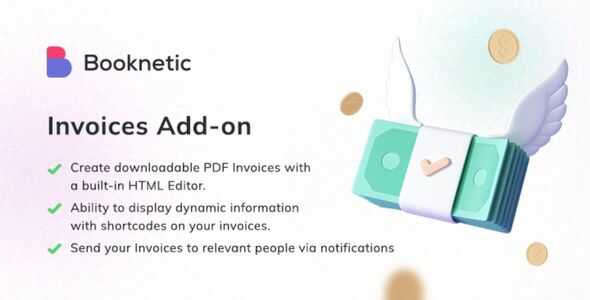 Booknetic Invoices Addon GPL