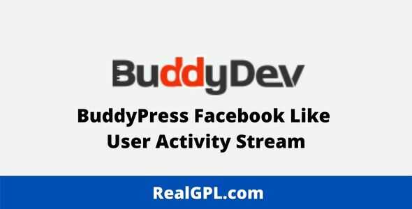 BuddyPress Facebook Like User Activity Stream GPL