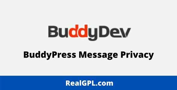 BuddyPress Message Privacy GPL