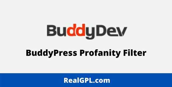 BuddyPress Profanity Filter GPL
