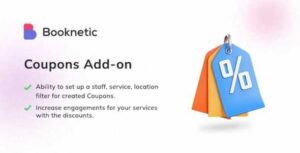 Coupons for Booknetic Addon GPL