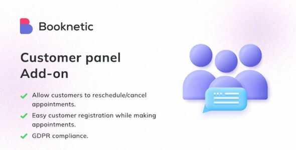 Customer Panel for Booknetic GPL