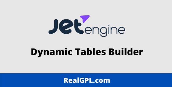 JetEngine Dynamic Tables Builder GPL