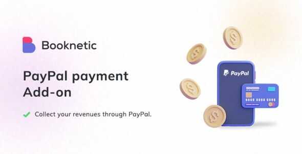 Paypal payment gateway for Booknetic GPL