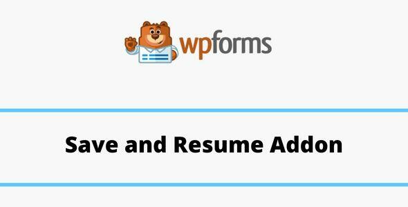 WPForms Save and Resume Addon GPL
