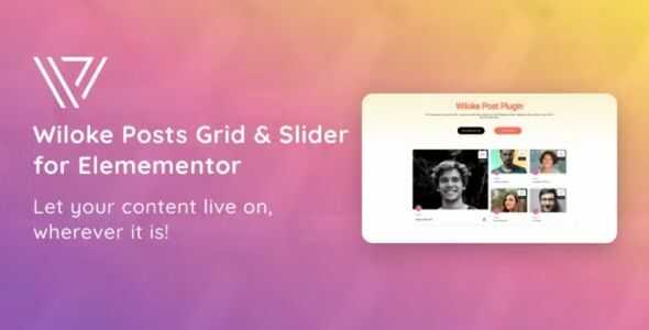 Wiloke Posts Grid & Slider for Elementor gpl