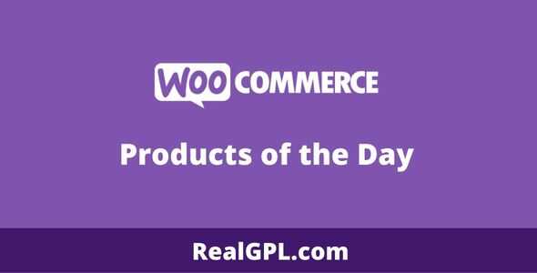 WooCommerce Products of the Day GPL