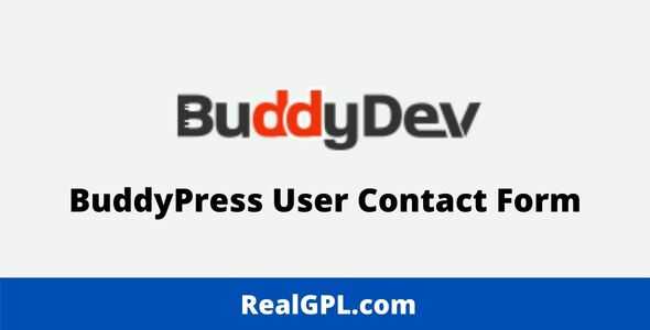 BuddyPress User Contact Form GPL