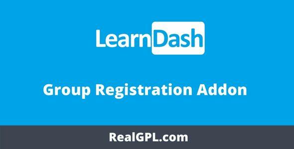 LearnDash Group Registration Addon GPL