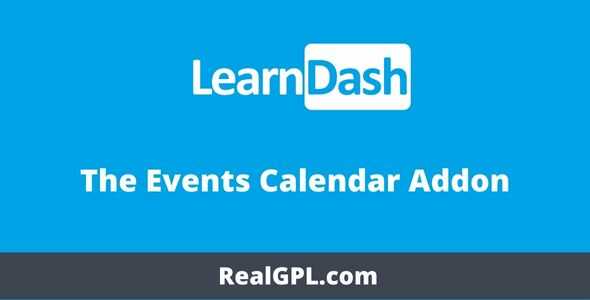 LearnDash LMS The Events Calendar Integration GPL