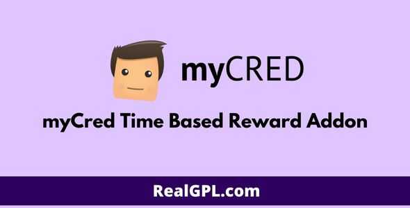 myCred Time Based Reward Addon gpl