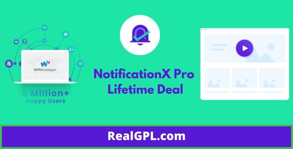 NotificationX Pro Lifetime Deal