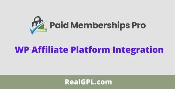 WP Affiliate Platform Integration GPL